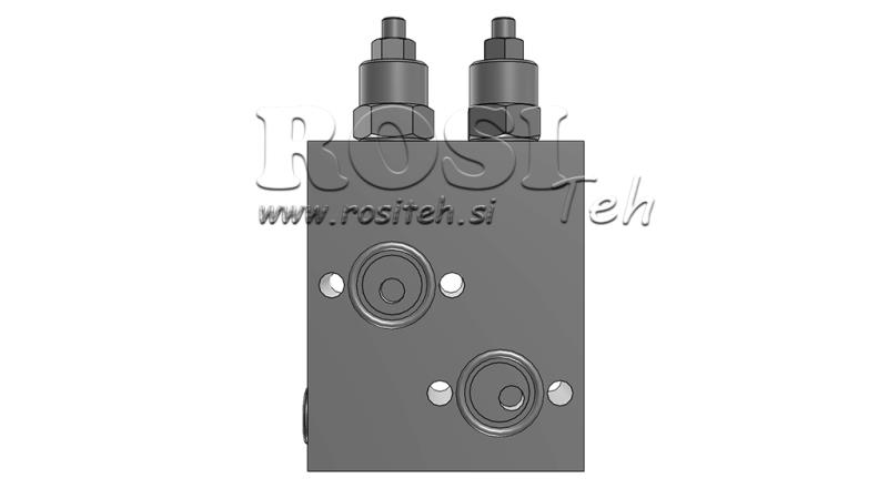 HYDRAULIC BRAKE VALVE FOR HYDRAULIC MOTOR KPBR-250/1/D