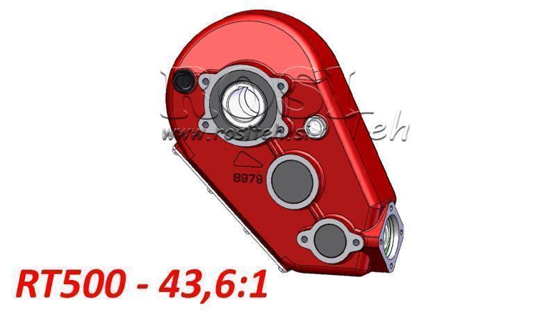 REDUKTOR - PREVODOVKA RT500 PRE HYDROMOTOR MP/MR/MS pomer 43,6:1