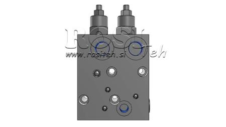 HYDRAULIC BRAKE VALVE FOR HYDRAULIC MOTOR KPBR-250/1/D