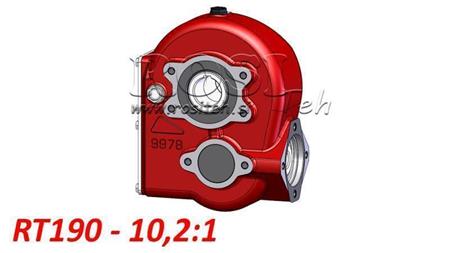 REDUKTOR - PREVODOVKA RT190 PRE HYDROMOTOR MP/MR/MS pomer 10,2:1