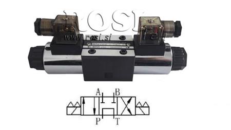 HIDRAULIČNI ELEKTRO MAGNETNI VENTIL KV-4/3 CETOP 3 12/24/230V N2