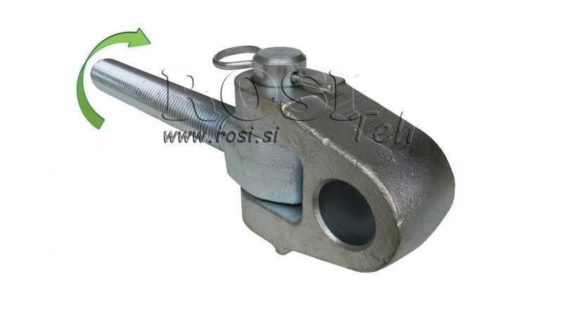 special threaded hook for pulling device category 3 M30x3