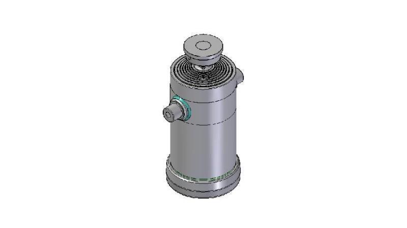 8056S -TELESCOPIC CYLINDER STANDARD/BALL 8 STAGES STROKE 3425 DIAMETER 300