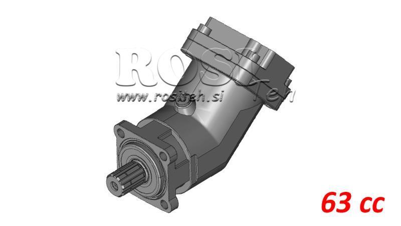 PISTON HYDRAULIC MOTOR 63CC - 350NM