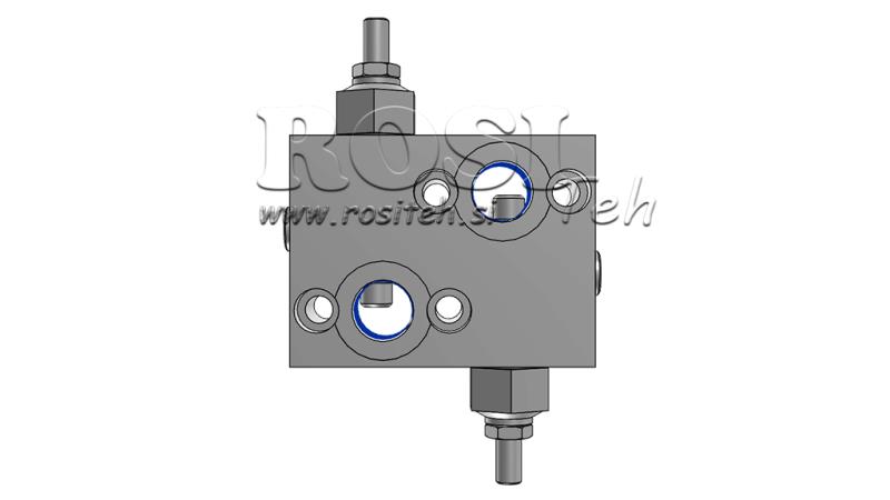 HYDRAULIC PRESSURE REGULATOR 10-180 BAR FOR HYDRAULIC MOTOR MP-MR-MH