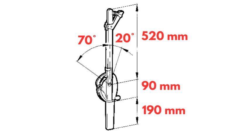 PULL HANDLE FOR LOADER