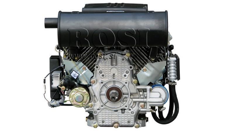 bensiini moottori 614cc-14.9kW-3,600 RPM-E-KW25.4x72-sähkökäynnistys