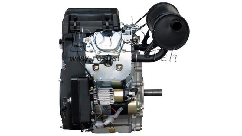 bensiini moottori 614cc-14.9kW-3,600 RPM-E-KW25.4x72-sähkökäynnistys