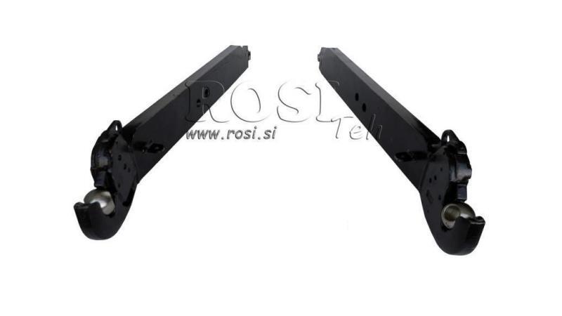 BRACCI DI SUPPORTO DEL TRATTORE IDRAULICA A 3 PUNTI CBM 70x20 mm - 780mm DO 75KM