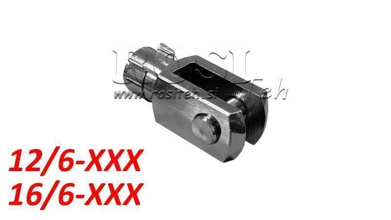 CI MOUNT FOR PNEUMATIC CYLINDER PCAI 12/6-16/6 (M6x1) SNAP