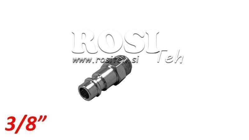 PNEUMATIC QUICK COUPLING MALE EXTERNAL THREAD G038 - DN7.2