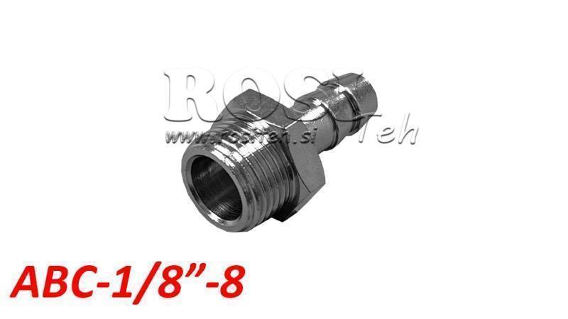 PNEUMATIC PLUG CONNECTOR SMREKICA ABC-018-8