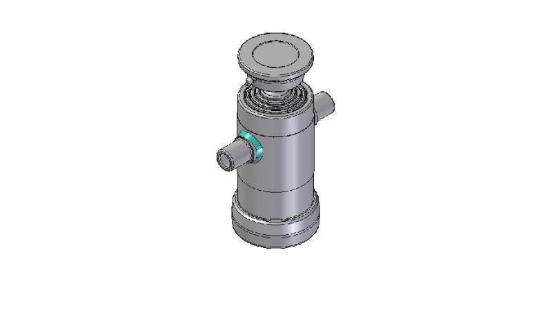 3061S - CILINDRO TELESCOPICO STANDARD/SFERA 4 SFILATE CORSA 590 FI 112