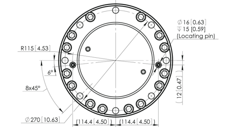 HYDRAULIK ROTATOR CPR9-01 33000/9000 KG