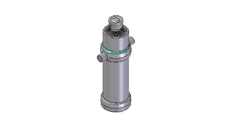 6024S - TELESCOPIC CYLINDER STANDARD/BALL 6 LEVELS TRAVEL 2965 FI 170