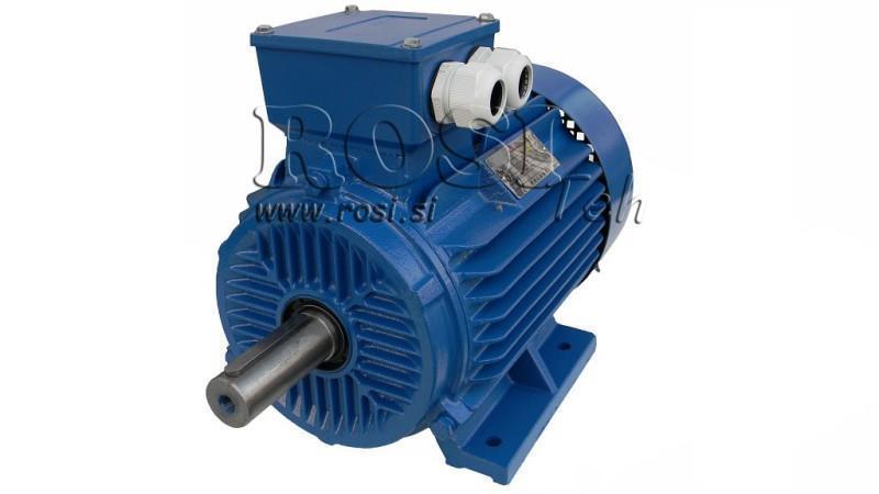 22kW-ELEKTROMOTOR Y3 180L-4_1470rpm 3Faz nohy-B3