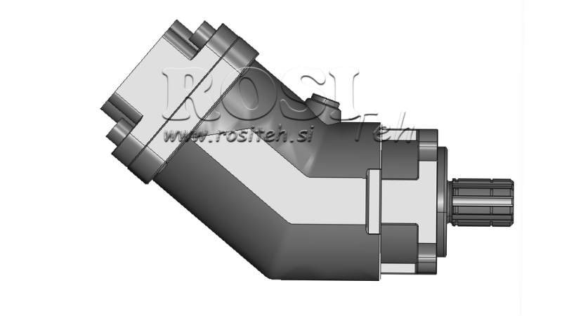 PISTON HYDRAULIC MOTOR 25cc - 140Nm