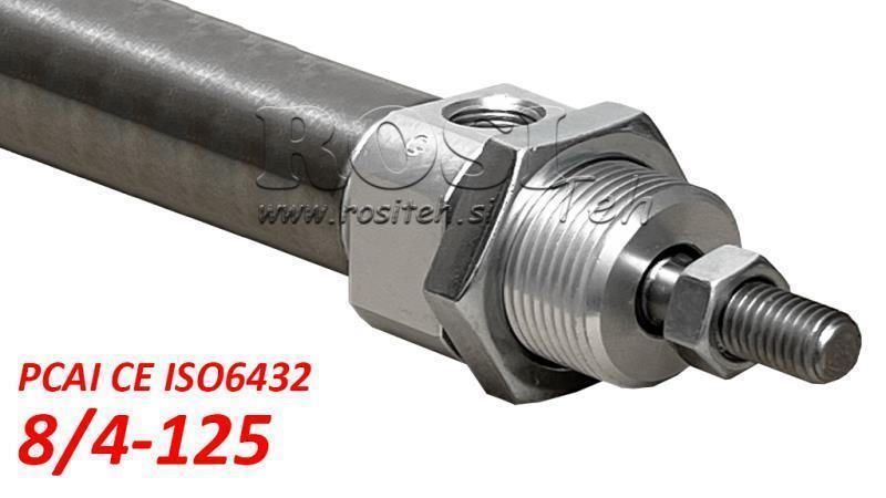 PNEUMATIC CYLINDER PCAI 8/4-125 CE ISO6432