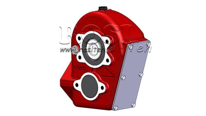 REDUKTOR - MULTIPLIKATOR RT210 ZA HIDROMOTOR MP/MR/MS razmerje 16,4:1