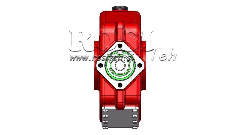 REDUKTOR - SZOROZÓ RT260  HIDRAULIKUS MOTOR MP/MR/MS arány 21,1:1