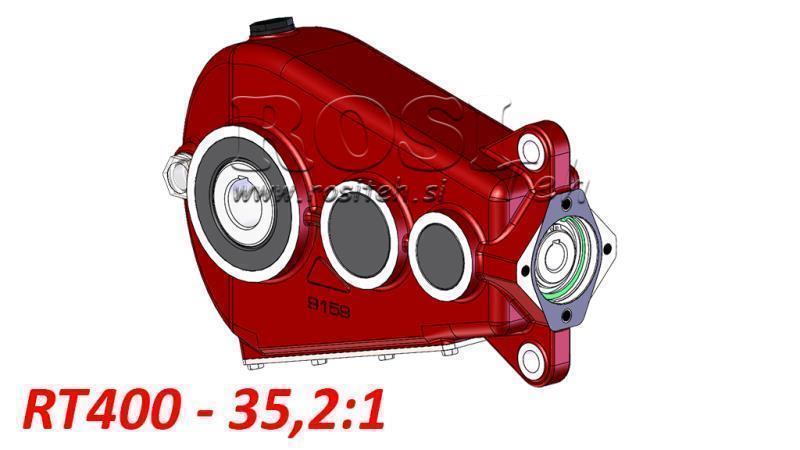 REDUKTOR - MULTIPLIKATOR RT400 ZA HIDROMOTOR MP/MR/MS odnos 35,2:1