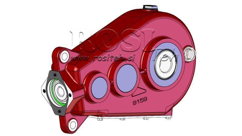 REDUKTOR - MULTIPLIKATOR RT400 ZA HIDROMOTOR MP/MR/MS odnos 35,2:1