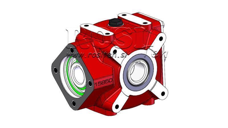 REDUKTOR - MULTIPLIKATOR RT50 ZA HIDROMOTOR MP/MR/MS razmerje 1,9:1