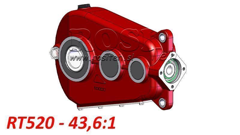 REDUKTOR - MULTIPLIKATOR RT520 ZA HIDROMOTOR MP/MR/MS odnos 43,6:1