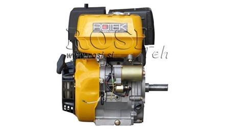 MOTORE BENZINA EG4-420cc-9,6kW-13,1HP-3.600 U/min-E-KW25x63-avvio elettrico