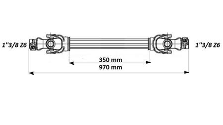 ECO KARDAN 970mm 70-110HP S LAMELOU