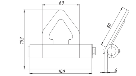 PÁGINA DE CENTRALIZAÇÃO TRIANGULAR PARA REBOQUE