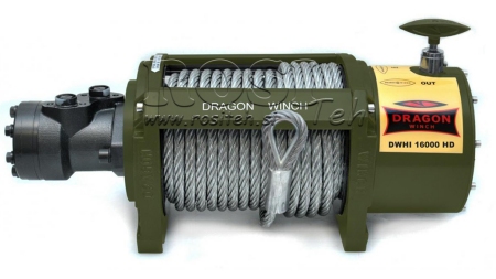 HYDRAULIC WINCH DWHI 16000 HD - 7257 kg