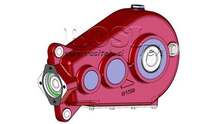 REDUKTOR - MULTIPLIKATOR RT400 ZA HIDROMOTOR MP/MR/MS odnos 35,2:1