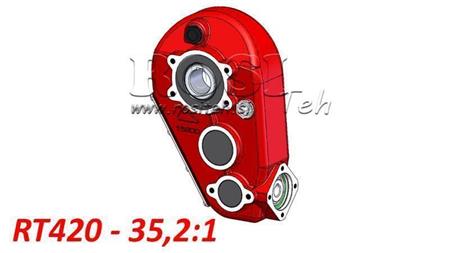 REDUKTOR - MULTIPLIKATOR RT420 ZA HIDROMOTOR MP/MR/MS odnos 35,2:1