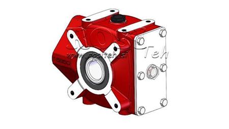 REDUKTOR - MULTIPLIKATOR RT50 ZA HIDROMOTOR MP/MR/MS razmerje 1,9:1